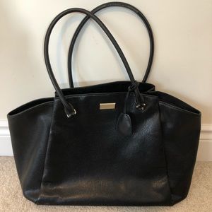 Kate Spade Black leather shoulder bag